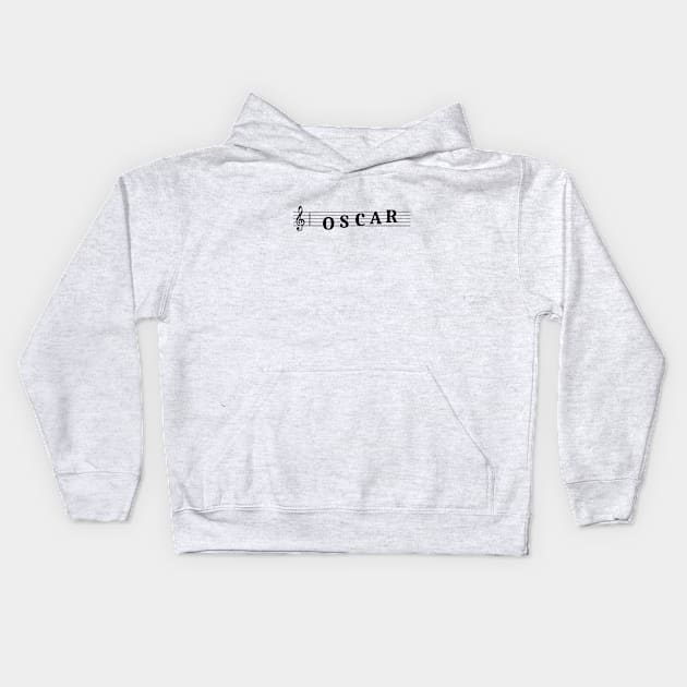 Name Oscar Kids Hoodie by gulden